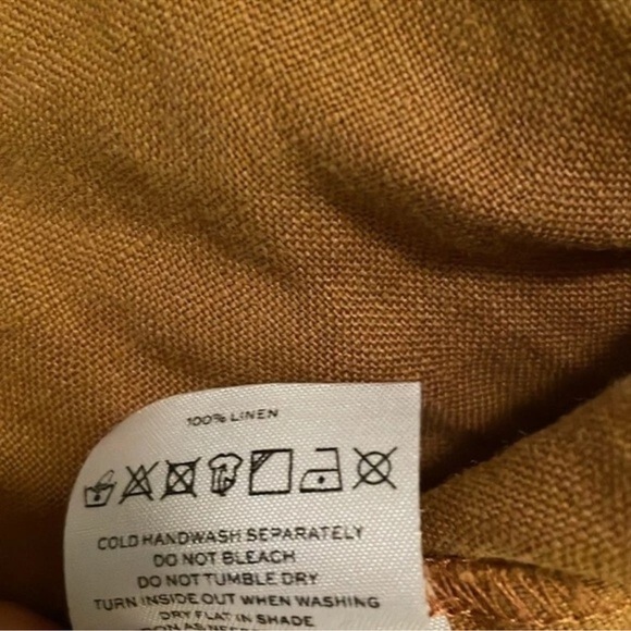 Faithful the Brand Santo Linen Midi Dress Size 2 - Picture 7 of 7